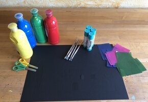 Fensterbilder gestalten mit MaikeMoin