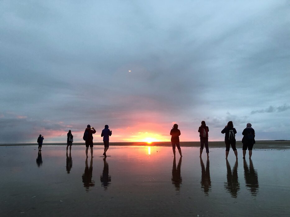 Wattwanderung SonnenAufgang