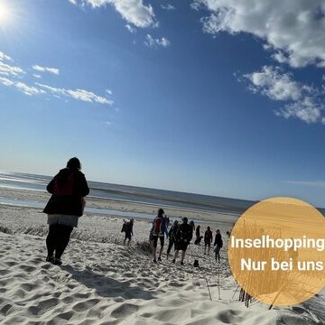 Wattwanderung von Amrum nach Föhr mit Nationalparkführer Matthias Hansen