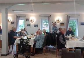 Kaffeetrinken mit der Alzheimer Gesellschaft Nordfriesland