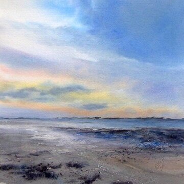 Aquarellworkshop f&uuml;r Anf&auml;nger und Fortgeschrittene: Inselimpressionen mit Wiebke Meier