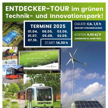 Entdecker-Tour auf dem GreenTEC Campus
