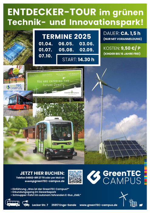Entdecker-Tour auf dem GreenTEC Campus