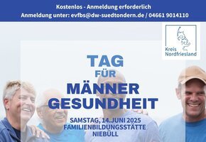 Einladung zum Tag für Männergesundheit