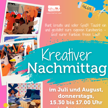 Kreativer Bastelnachmittag im Nordstrander Kurhaus