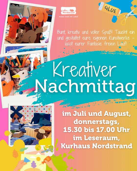 Kreativer Bastelnachmittag im Nordstrander Kurhaus