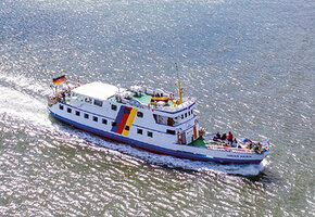 Hallig Langene&szlig; &ndash; Seetierfang &ndash; Seehundsb&auml;nke mit MS "Hauke Haien"