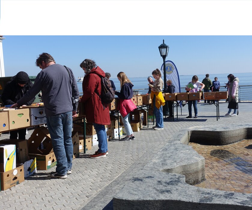 Gro&szlig;er B&uuml;cherverkaufsmarkt des F&ouml;hrer Lions Clubs