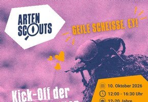 ArtenScouts Kick-Off - Design erstellt mit Canva ArtenScouts Kick-Off