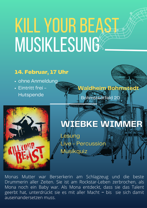 Lesung "Kill your beast"