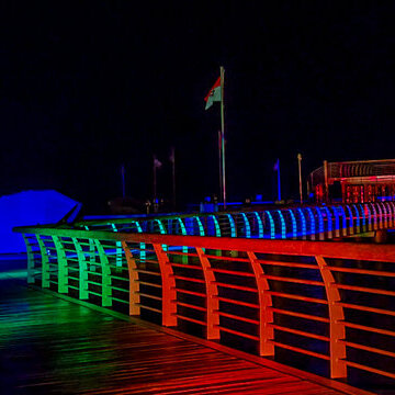 6. Föhrer Lichterwoche - Mittelbrücke - Wyk