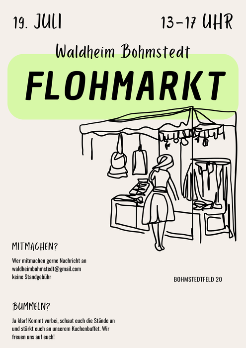 Flohmarkt im Waldheim