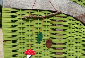 Herbstmobile basteln mit MaikeMoin