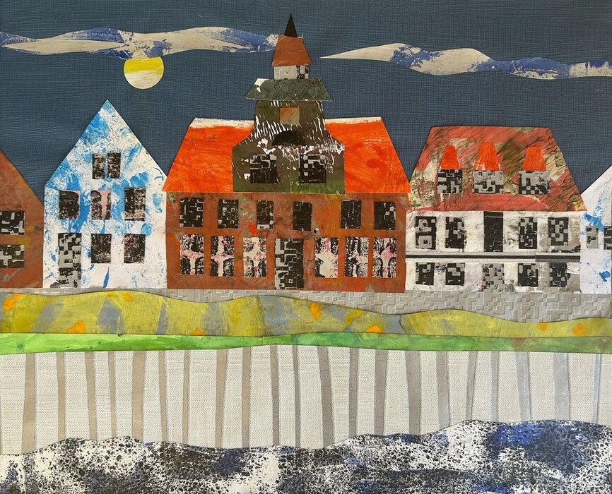 Collage zur Sage - Tönning-Sommernacht