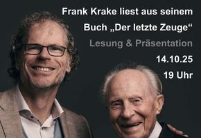 Plakat Fußzeile Friedrichstadt DIN A4 Der letzte Zeuge