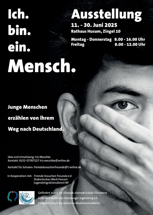 Plakat Ich.bin.ein.Mensch.