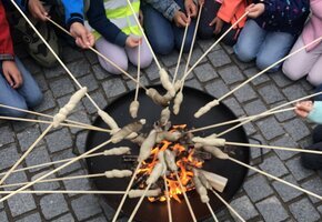 Sternstunde mit Stockbrot mit MaikeMoin