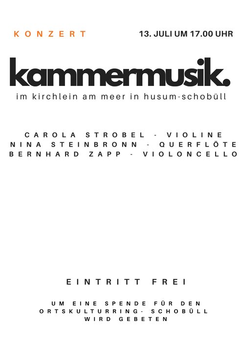 Konzert Schobüll