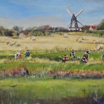 Ausstellung Susanne Cromwell – Farben norddeutscher Landschaften 01.09.-17.11.2023