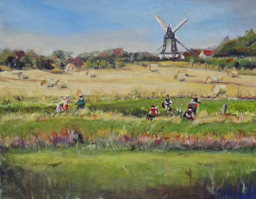 Ausstellung Susanne Cromwell – Farben norddeutscher Landschaften 01.09.-17.11.2023