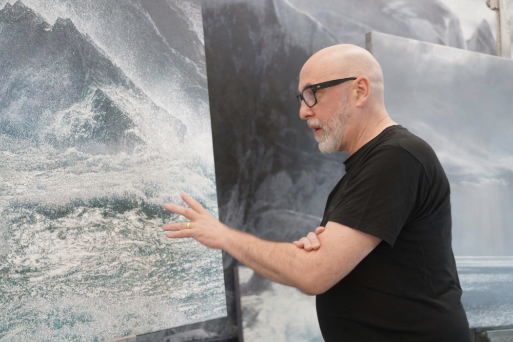 Artist Talk mit Jochen Hein – Rundgang durch die Ausstellung: "Über das Sichtbare hinaus – Jochen Hein & Miguel Rothschild"