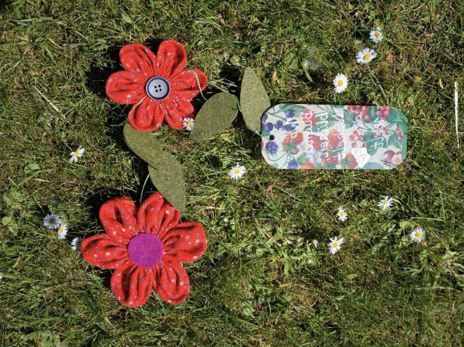Bastel-Workshop: Blumendeko selber nähen