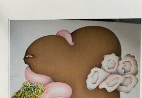 Reme "Lange vor Abend" Lithografie