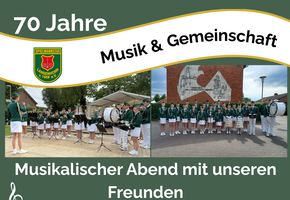 Flyer zum Musikabend