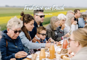 Fr&uuml;hst&uuml;ck am Deich
