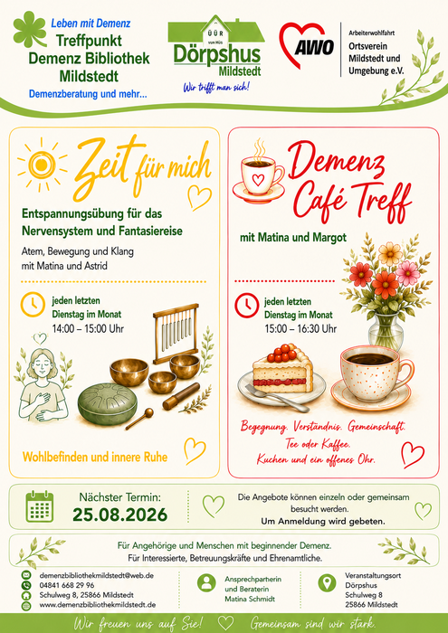 Aushang Vagus u Café - eigenes Ki erstellt Aushang Vagus u Café