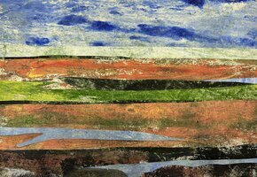 Kollage aus der Serie Landschaft