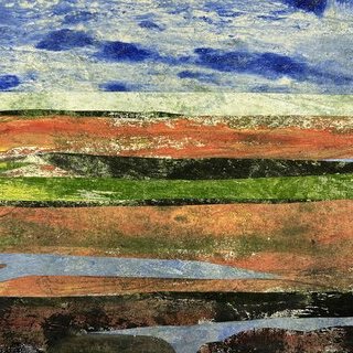 Kollage aus der Serie Landschaft