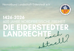 Plakat zur Veranstaltung: Die Eiderstedter Landrechte