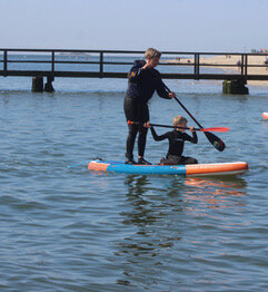 Familienkurs &ndash; Stand Up Paddeling