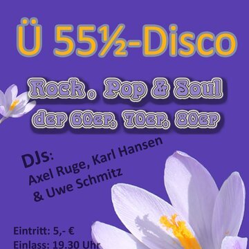 Plakat Ü 55 Disco 2024-03 Frühling-1