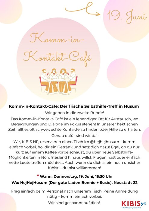 Komm-in-Kontakt-Café 19.6.2025