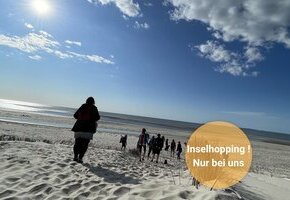 Wattwanderung von Amrum nach F&ouml;hr mit Nationalparkf&uuml;hrer Matthias Hansen