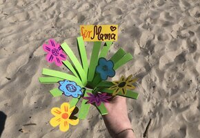 Muttertagsbasteln mit MaikeMoin