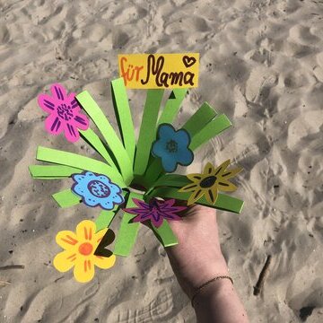 Muttertagsbasteln mit MaikeMoin