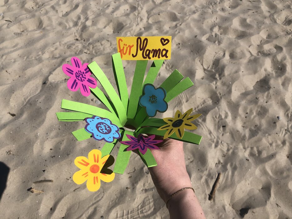 Muttertagsbasteln mit MaikeMoin