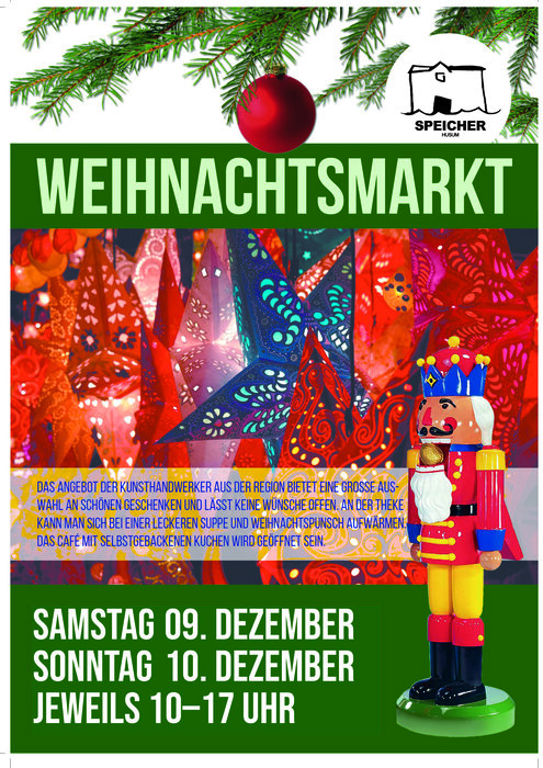 Plakat Weihnachtsmarkt