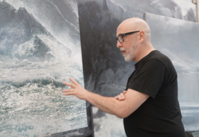 Artist Talk mit Jochen Hein – Rundgang durch die Ausstellung: 
"Über das Sichtbare hinaus – Jochen Hein & Miguel Rothschild"