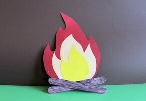 Lagerfeuer basteln mit MaikeMoin