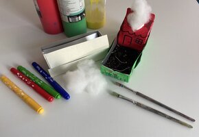 Kressegarten basteln mit MaikeMoin