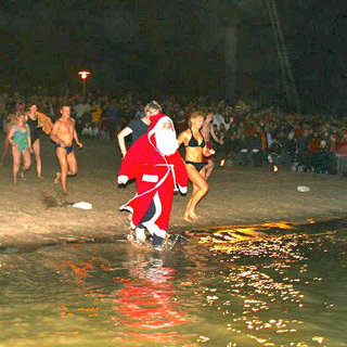 Neujahrsschwimmen in der Nordsee