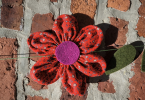 Bastel-Workshop: Blumendeko selber nähen