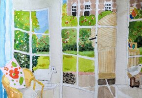 Ausstellung von Sigrid Jaacks "F&ouml;hr in Form und Farbe" 25.07.-09.08.2026